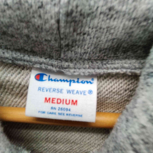 チャンピオン Champion REVERSE WEAVE リバースウィーブ 袖目あり フルジップ パーカー UNIVERSAL ジップ 霜降り メンズ import:M