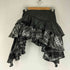 NO ROMANCE レザー フリルミニスカート パンク グランジ レディース JPN:M