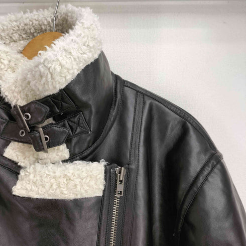 アズールバイマウジー AZUL by moussy フェイクレザー/スエード フェイクムートンジャケット レディース JPN:S