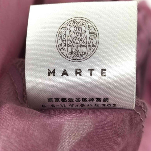 マルテ MARTE シルクブレンド 2way カシュクール レディース