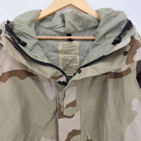 ユーエスアーミー U.S. ARMY 00s 01年会計 ECWCS Gen1 Parka Cold Weather Camouflage ゴアテックス デザートカモ パーカー メンズ LARGE-SHORT
