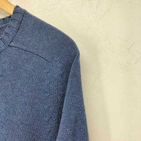 ランズエンド LANDS END 90-2000s コットン フリーダムスリーブ ドリフターセーター メンズ import:L