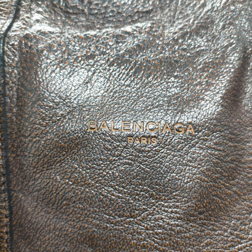 バレンシアガ BALENCIAGA 2WAY レザー トートバッグ ショルダー バッグ メンズ