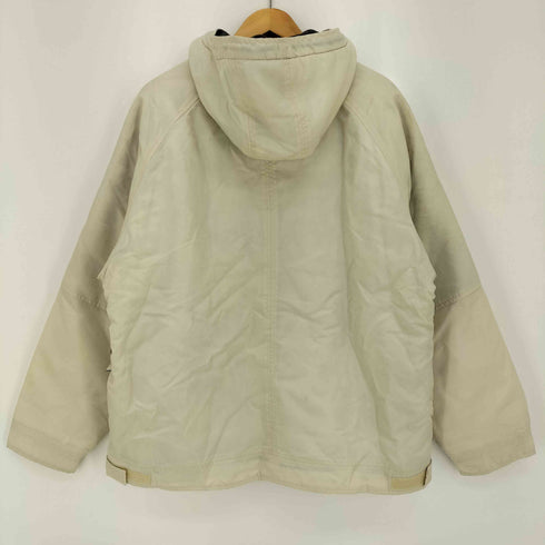 ジェイクルー J.CREW 90-00s 裏地フリース ナイロン アノラック 中綿プルオーバー ジャケット メンズ import:M