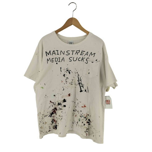 MAD SUCKY Mainstream Media Sucks Tee メンズ XL