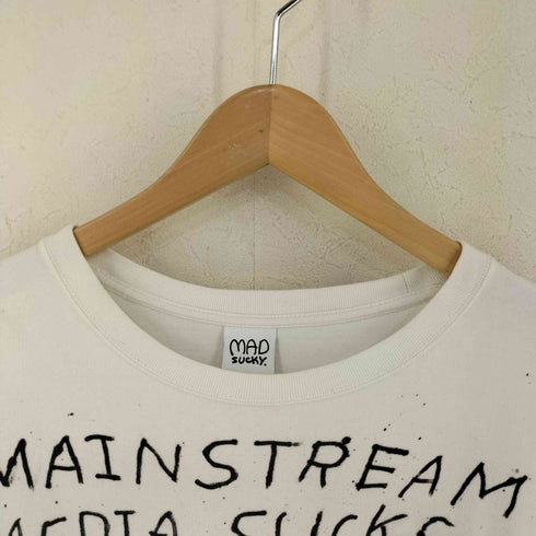 MAD SUCKY Mainstream Media Sucks Tee メンズ XL