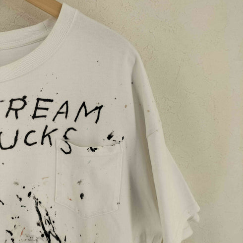 MAD SUCKY Mainstream Media Sucks Tee メンズ XL