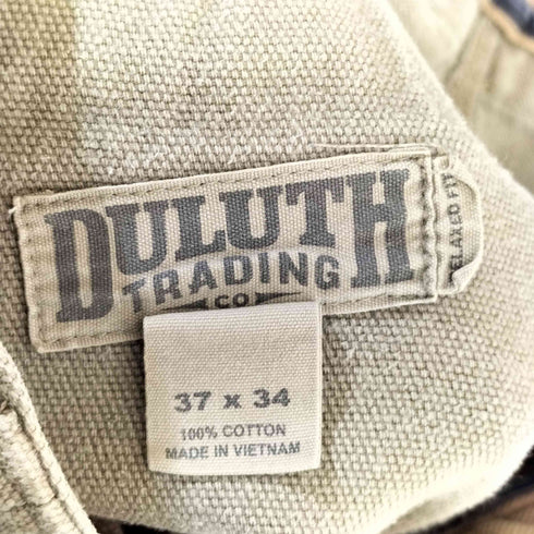 ダルーストレーディング DULUTH TRADING CO ダック ワイド カーゴ パンツ メンズ 37x34