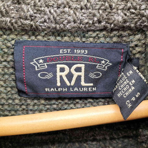 ダブルアールエルラルフローレン RRL RALPH LAUREN 24SS Patchwork shawl sweater パッチワーク ショールカラー カーディガン メンズ import:S