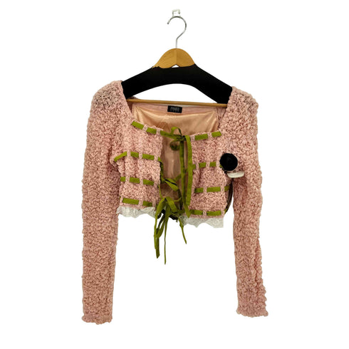 パメオポーズ Pameo Pose Saturday Night Blouse Pink 長袖ブラウス レディース FREE
