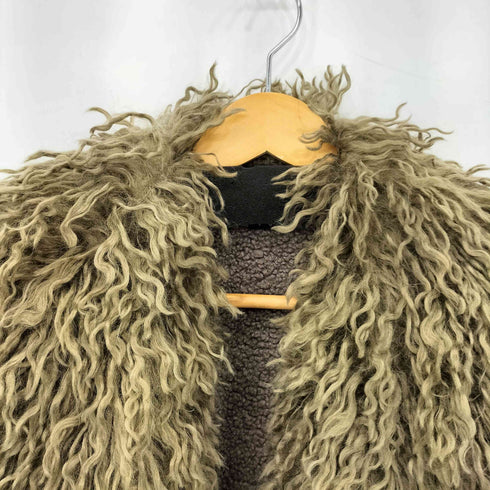 パメオポーズ Pameo Pose AMY COAT 裏ボア フリース ファー ジャケット レディース FREE