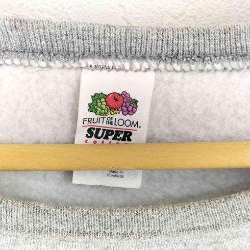フルーツオブザルーム FRUIT OF THE LOOM SUPER COTTON 無地スウェット メンズ import:XL