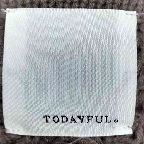 トゥデイフル TODAYFUL Shaggy Knit Cardigan レディース FREE
