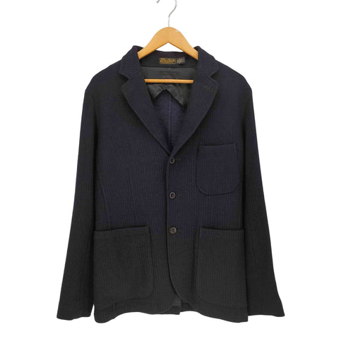 ダブルアールエルラルフローレン RRL RALPH LAUREN 25SS 3B 背抜き ピンストライプ ウール テーラード ジャケット メンズ import:S