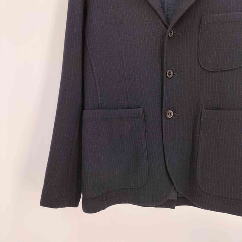 ダブルアールエルラルフローレン RRL RALPH LAUREN 25SS 3B 背抜き ピンストライプ ウール テーラード ジャケット メンズ import:S