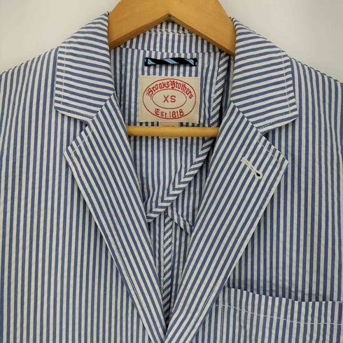 ブルックスブラザーズ BROOKS BROTHERS ストライプ 3B テーラードジャケット メンズ import:XS