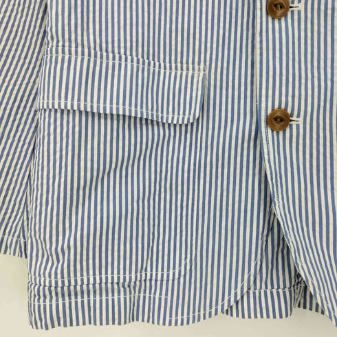 ブルックスブラザーズ BROOKS BROTHERS ストライプ 3B テーラードジャケット メンズ import:XS