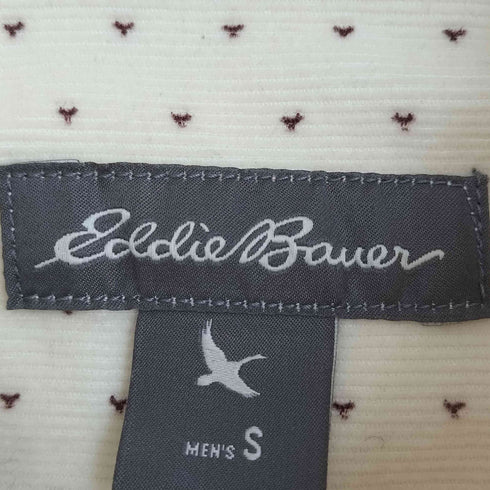 エディーバウアー Eddie Bauer バーズアイ マルチボーダー 長袖 コーデュロイシャツ メンズ import:S