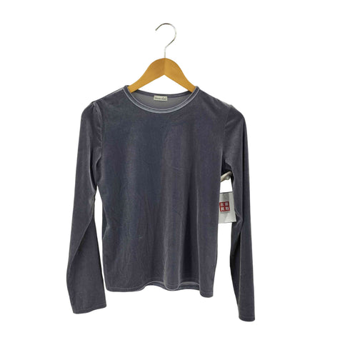 スティーブンアラン Steven Alan VELOR LONG SLEEVE PULLOVE レディース import:L