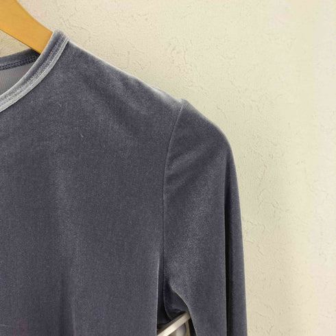 スティーブンアラン Steven Alan VELOR LONG SLEEVE PULLOVE レディース import:L