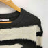 ザラ ZARA ABSTRACT ジャガード ニット メンズ import:S