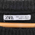 ザラ ZARA ABSTRACT ジャガード ニット メンズ import:S