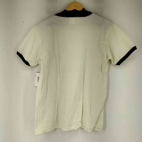 クロスアンドスティッチ CROSS&STITCH フロントプリント リンガーTシャツ メンズ JPN:L
