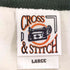 クロスアンドスティッチ CROSS&STITCH フロントプリント リンガーTシャツ メンズ JPN:L