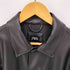 ザラ ZARA FAKE LEATHER JACKET フェイク レザー シャツ ジャケット メンズ import:M