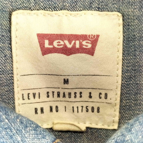 リーバイス Levis Denim Long Sleeve Western Shirt メンズ JPN:M