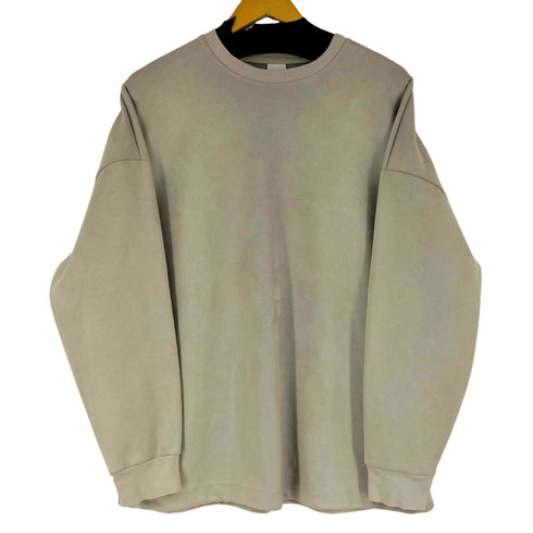 ザラ ZARA エンブロイダリーテキスト スウェットシャツ メンズ import:S