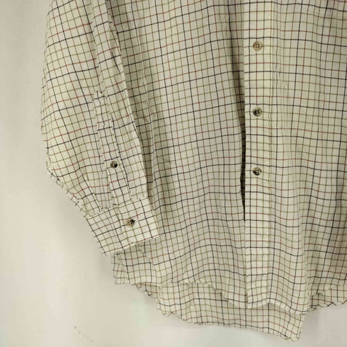 ランズエンド LANDS END チェック柄 L/S BDシャツ メンズ 32