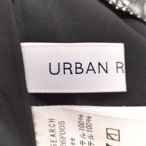 アーバンリサーチ URBAN RESEARCH 割繊ギャザースリーブワンピース レディース FREE