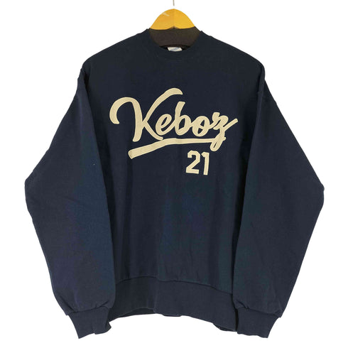 ケボズ KEboz 21 ロゴ スウェット メンズ JPN:S