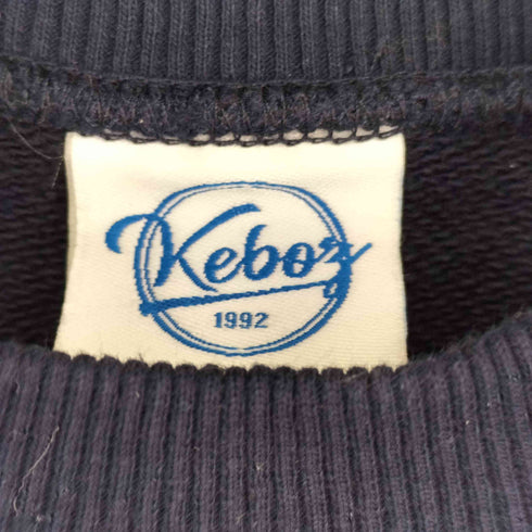 ケボズ KEboz 21 ロゴ スウェット メンズ JPN:S