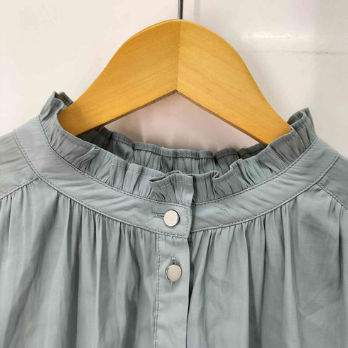 ルクールブラン le.coeur blanc パウダーサテン2WAYフリルブラウス レディース JPN:38