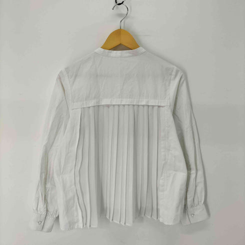 ルクールブラン le.coeur blanc バックプリーツクロップドブラウス レディース JPN:38