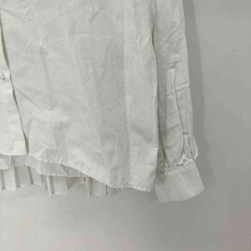 ルクールブラン le.coeur blanc バックプリーツクロップドブラウス レディース JPN:38