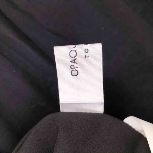 オペークドットクリップ OPAQUE.CLIP ティアードドレス オーガニックコットン混 レディース 40