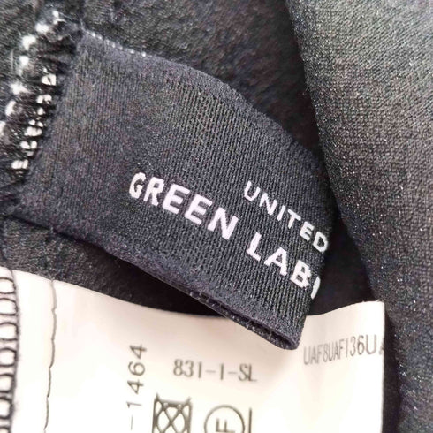 グリーンレーベルリラクシング GREEN LABEL RELAXING ピンタック 七分袖 ブラウス -マシンウォッシャブル レディース ONE SIZE