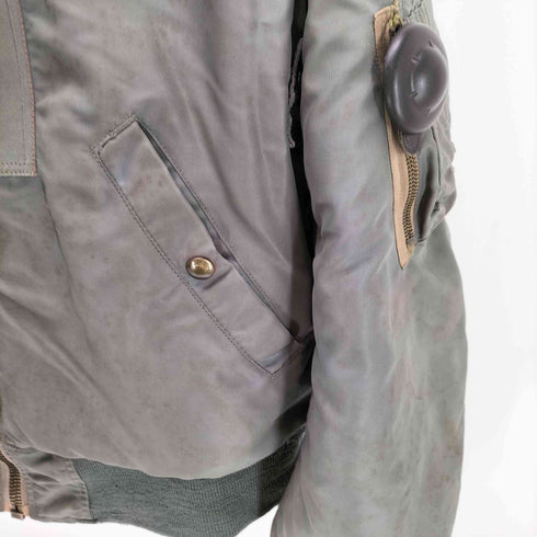 ユーエスエアーフォース U.S. AIR FORCE 50S 米空軍 B-15D Aviators Clothing社製 フライト ジャケット CONMAR ジップ メンズ US:36