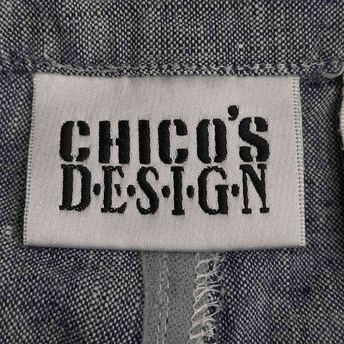 チコズデザイン CHICOS DESIGN リネン100 ベイカーパンツ レディース 0