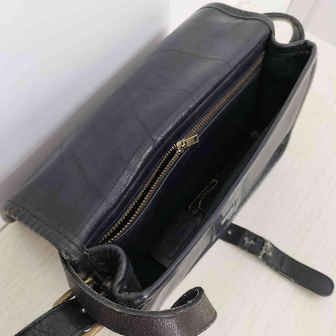 コーチ COACH OLD USA製 レザー ショルダーバッグ レディース