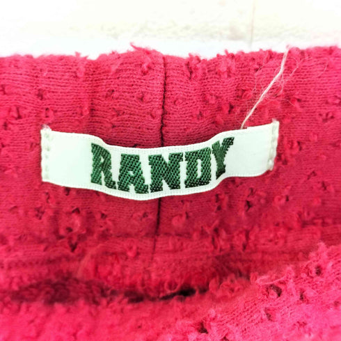 ランディ RANDY ニードルパンチ イージーパンツ メンズ JPN:2