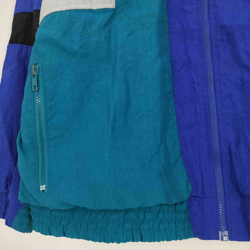 アディダスオリジナルス adidas Originals 銀タグ 80S~90S マルチカラー ナイロントラックトップ メンズ