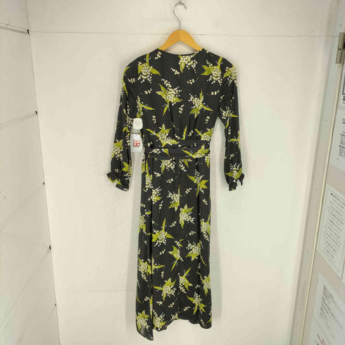 me&me couture 花柄ロングワンピース レディース F