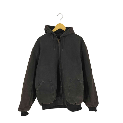Wallo 90S ダック地 ジップアップ パーカー メンズ 3XL