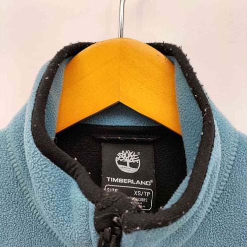 ティンバーランド Timberland ワンポイント ロゴ 刺繍 フリース ジャケット メンズ import:XS