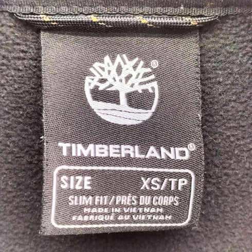 ティンバーランド Timberland ワンポイント ロゴ 刺繍 フリース ジャケット メンズ import:XS