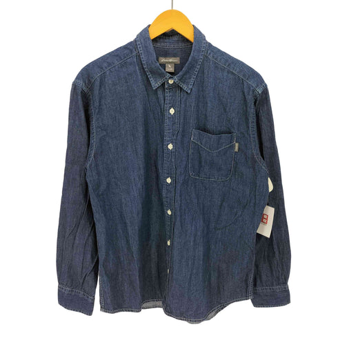 エディーバウアー Eddie Bauer デニム ワーク シャツ メンズ import:M
